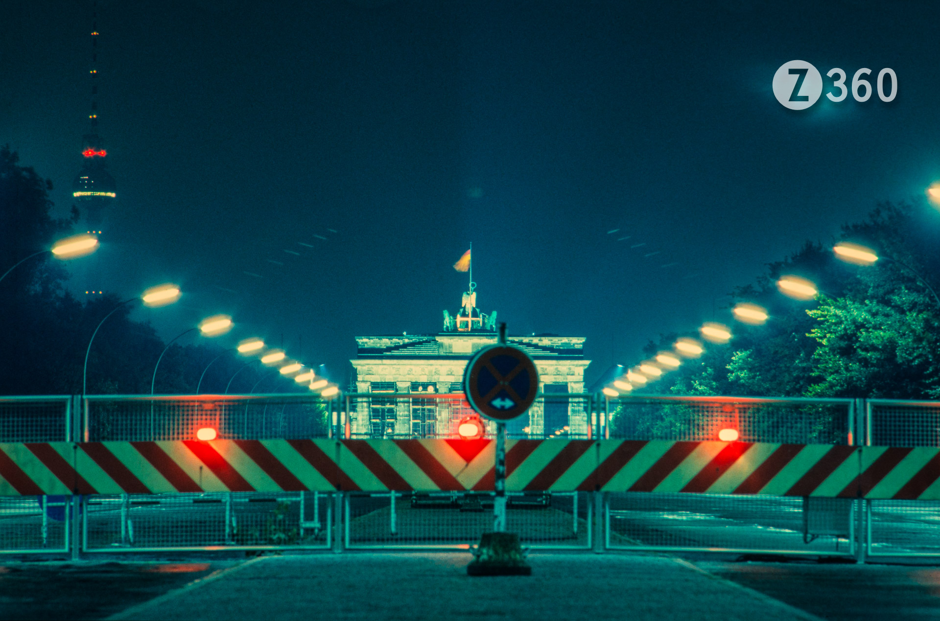 Brandenburg Gate, West Berlin