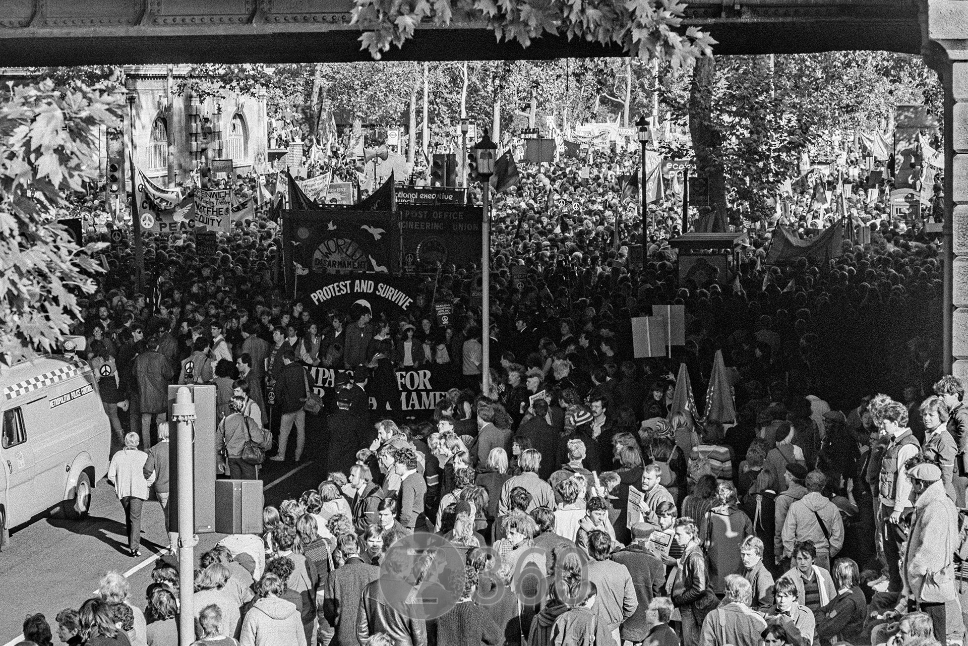 CND Rally against Cruise Missiles, October 1983