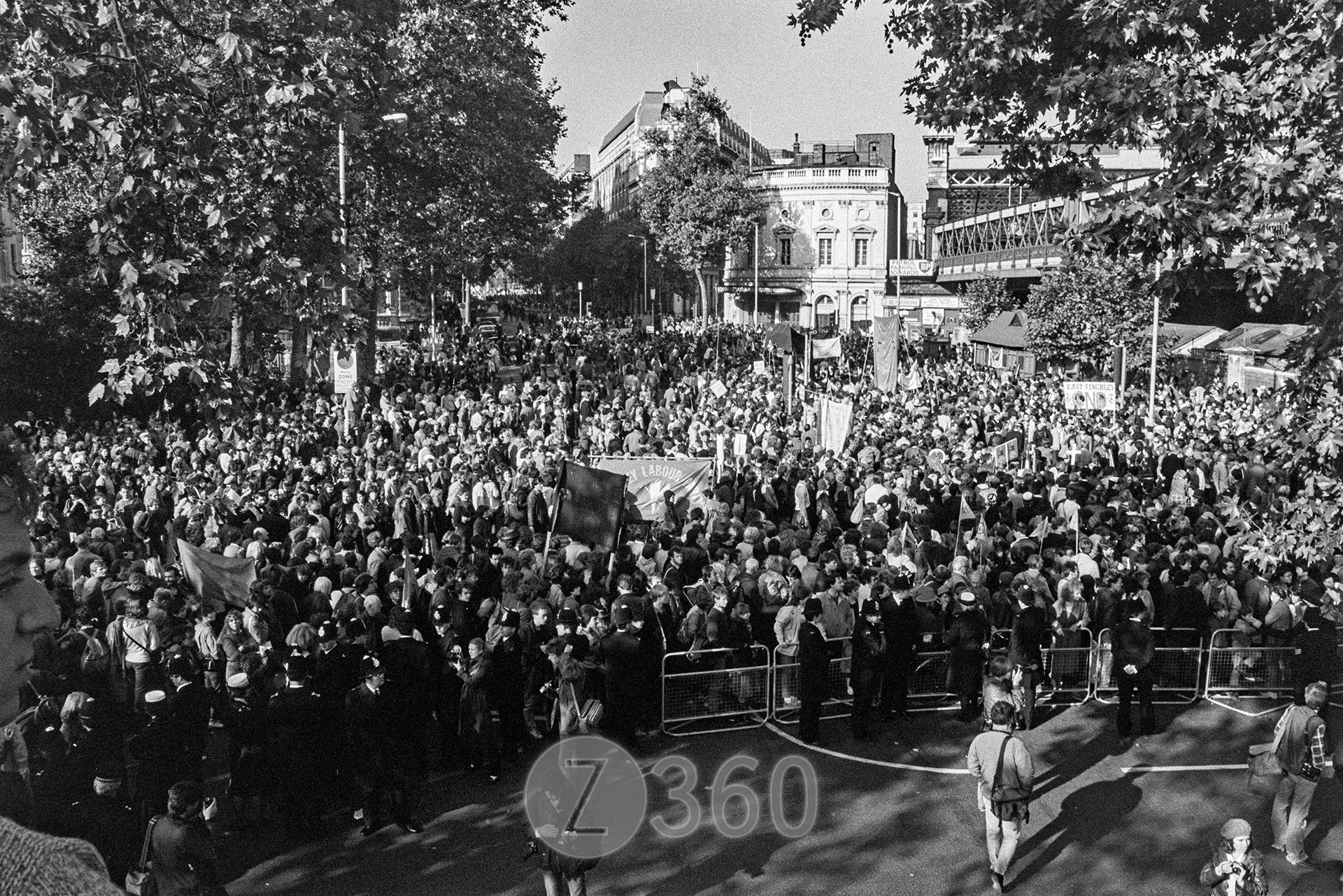 CND Rally against Cruise Missiles, October 1983