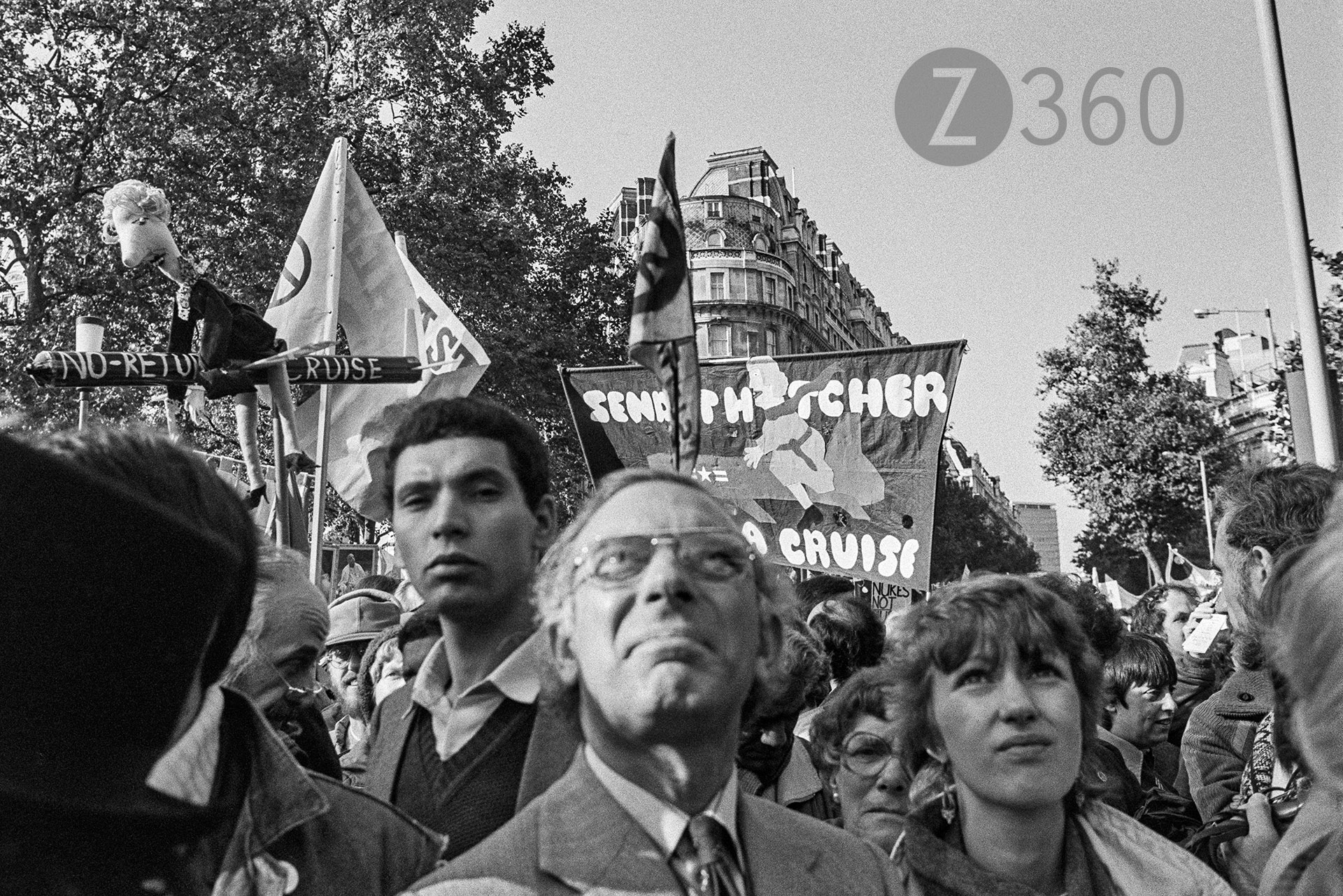 CND Rally against Cruise Missiles, October 1983
