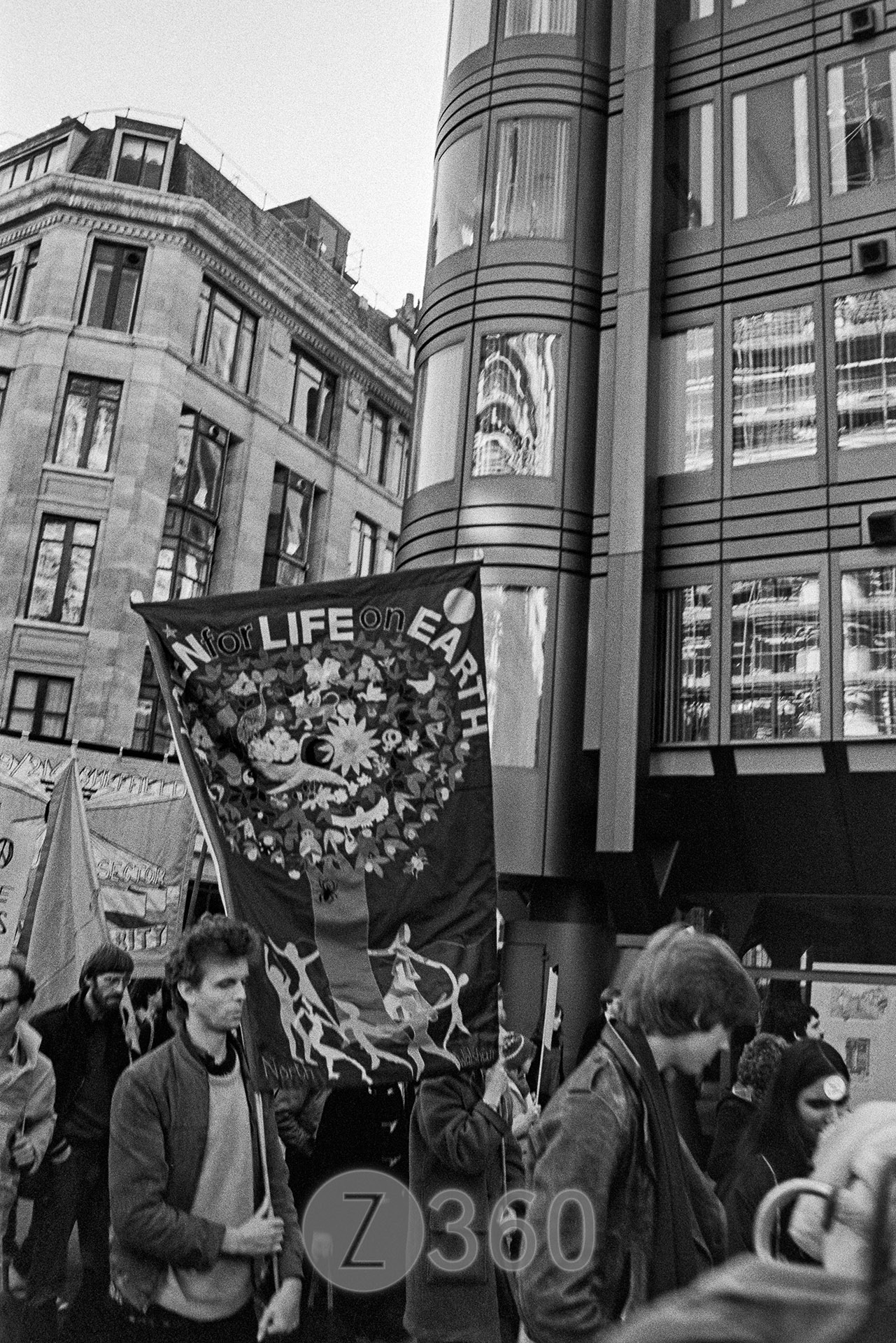 CND Rally against Cruise Missiles, October 1983