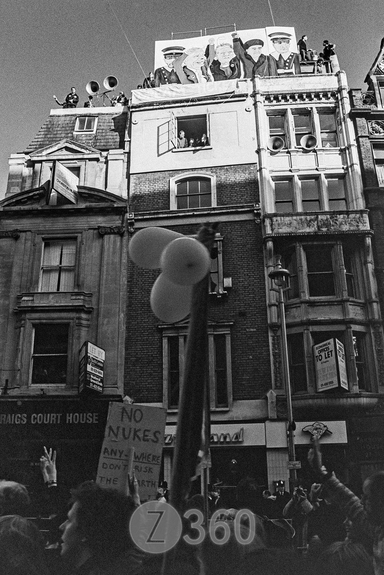 CND Rally against Cruise Missiles, October 1983