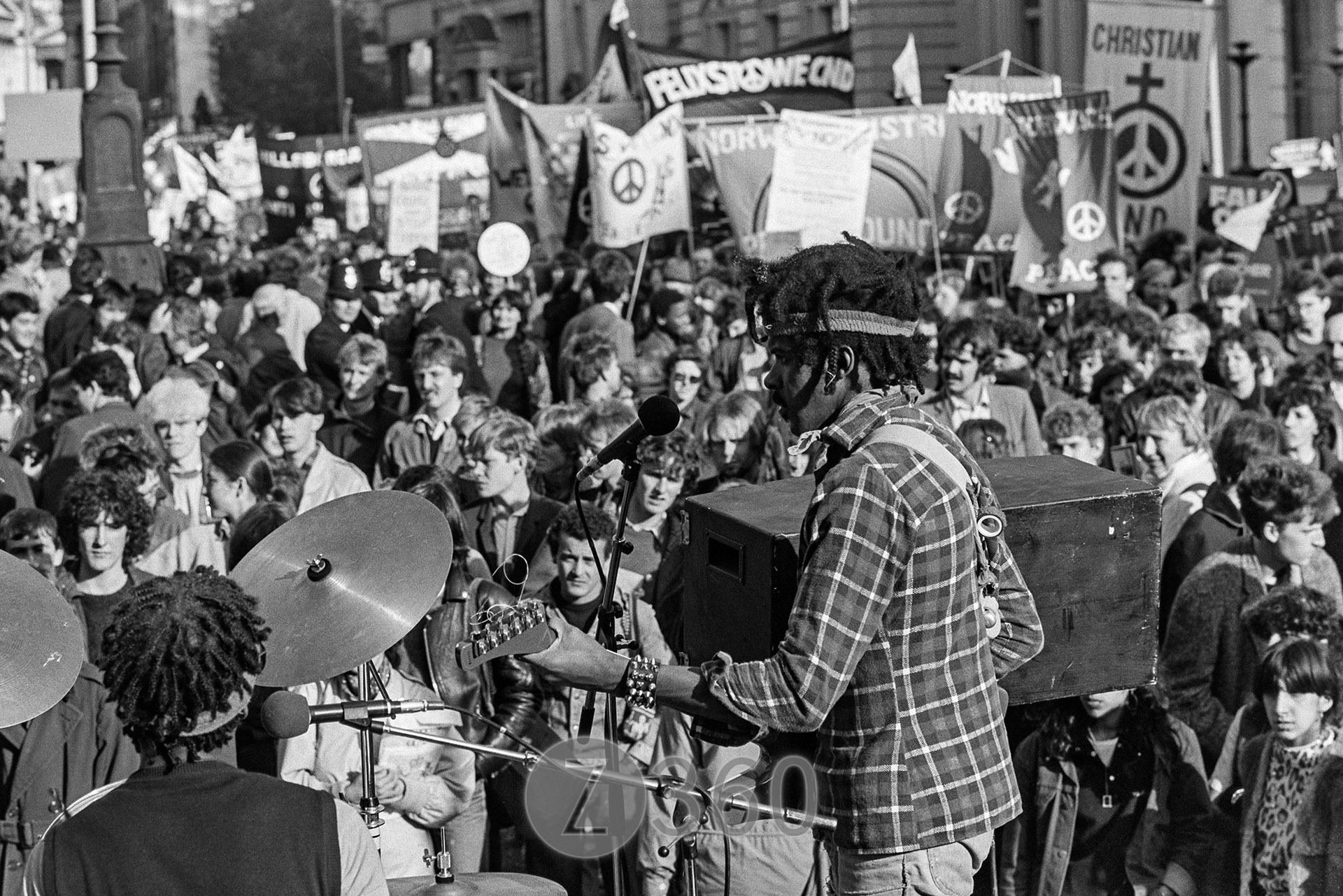CND Rally against Cruise Missiles, October 1983