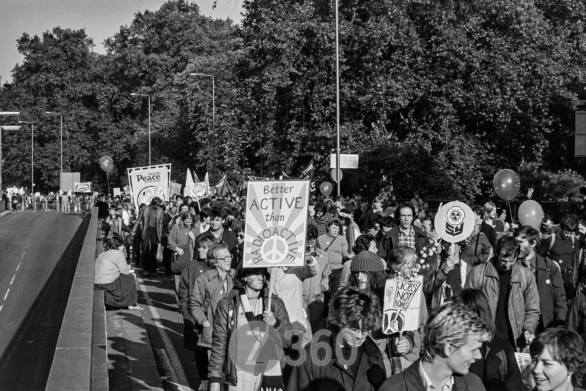 CND Rally against Cruise Missiles, October 1983