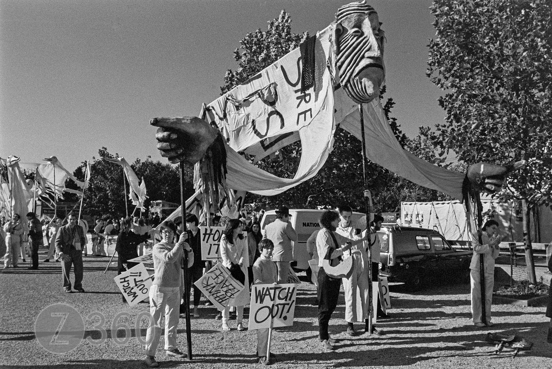 CND Rally against Cruise Missiles, October 1983