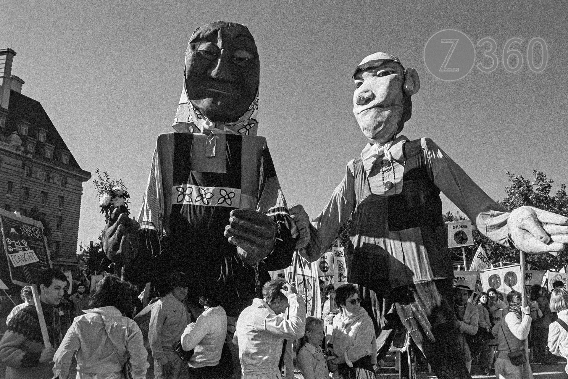 CND Rally against Cruise Missiles, October 1983