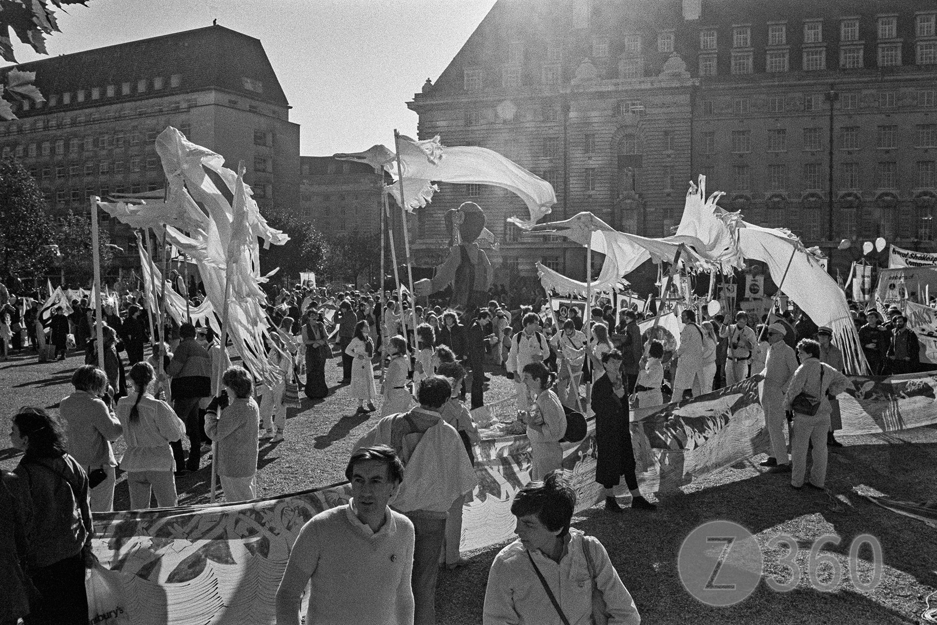 CND Rally against Cruise Missiles, October 1983