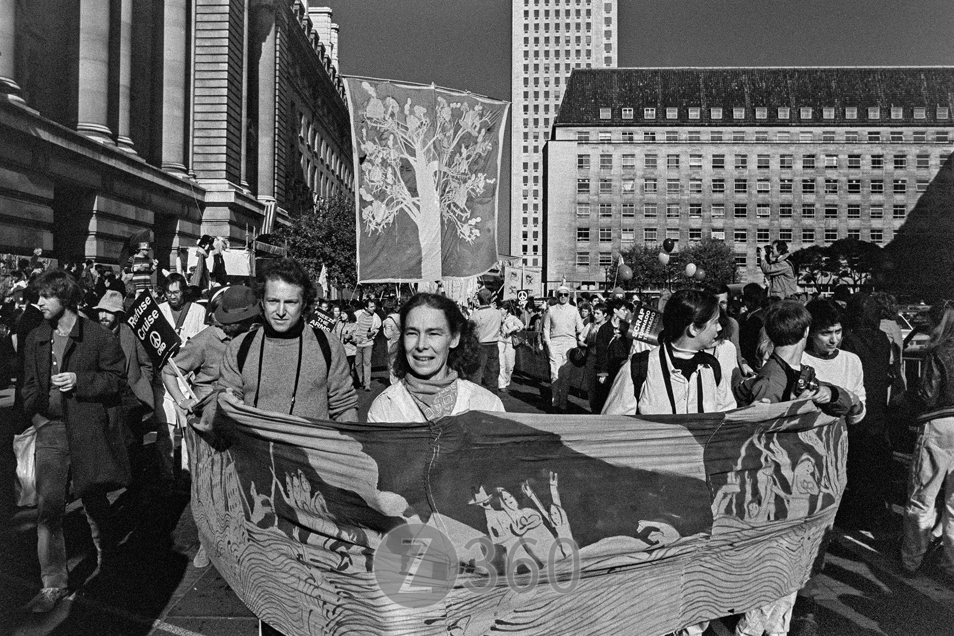 CND Rally against Cruise Missiles, October 1983