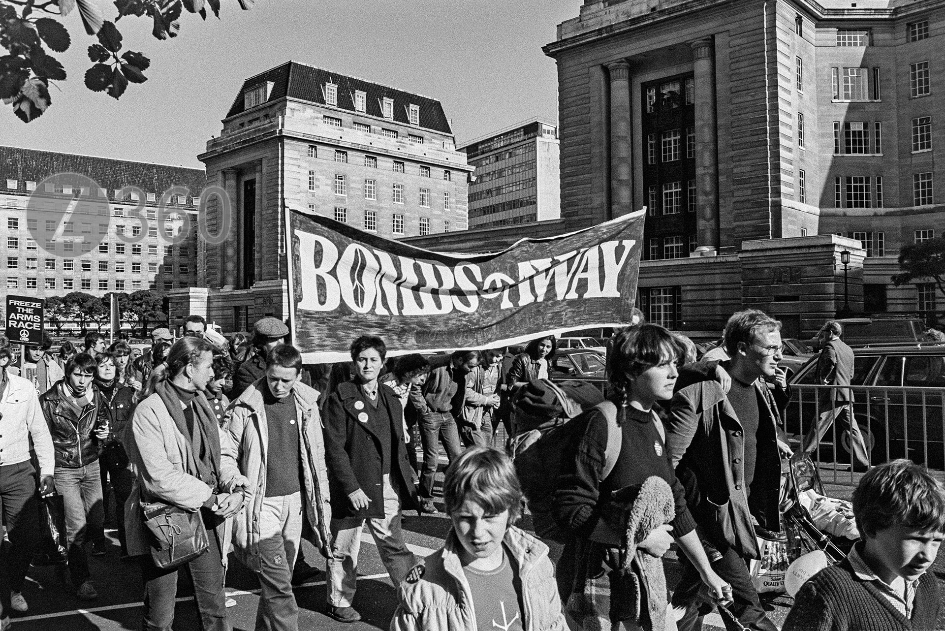 CND Rally against Cruise Missiles, October 1983