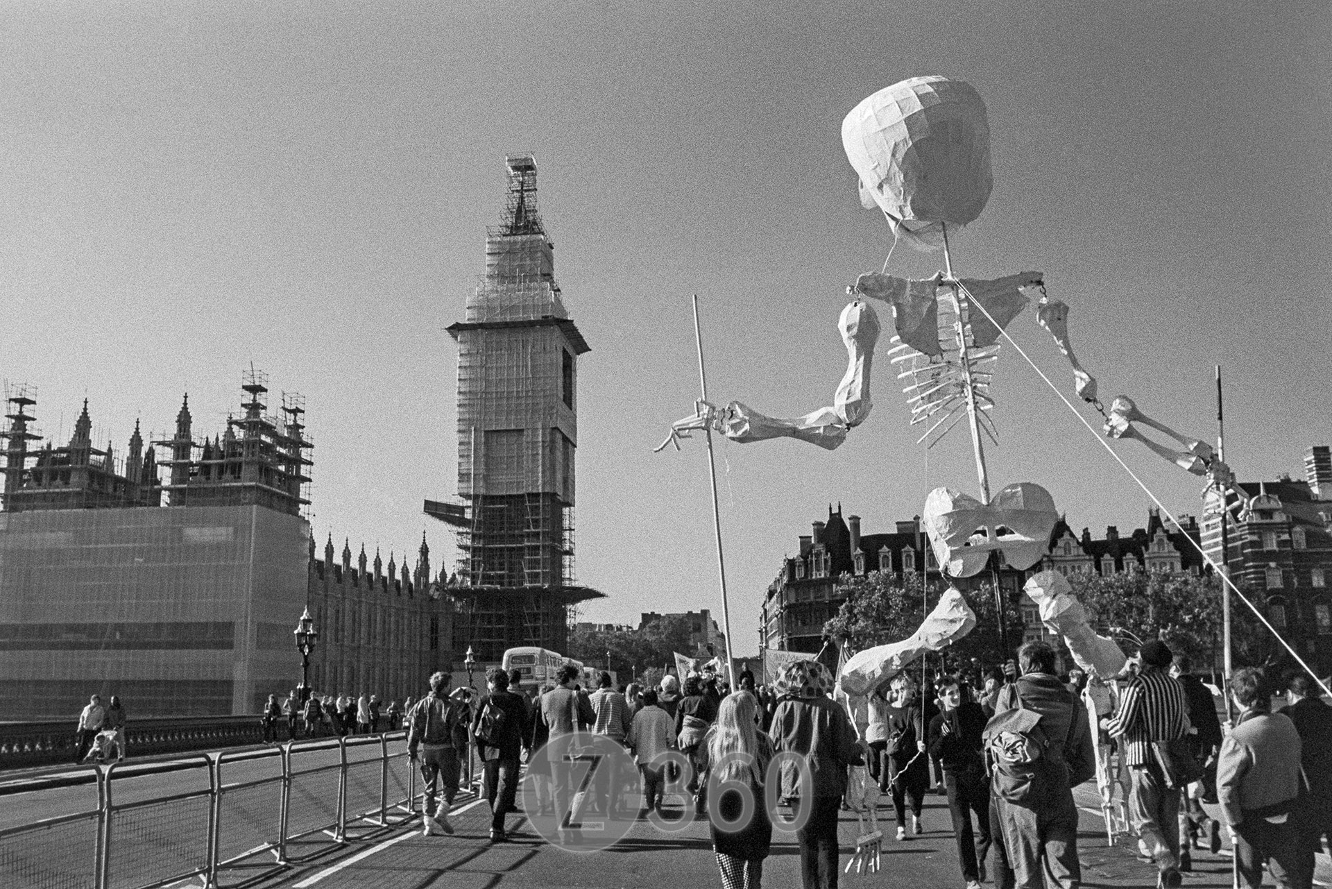 CND Rally against Cruise Missiles, October 1983
