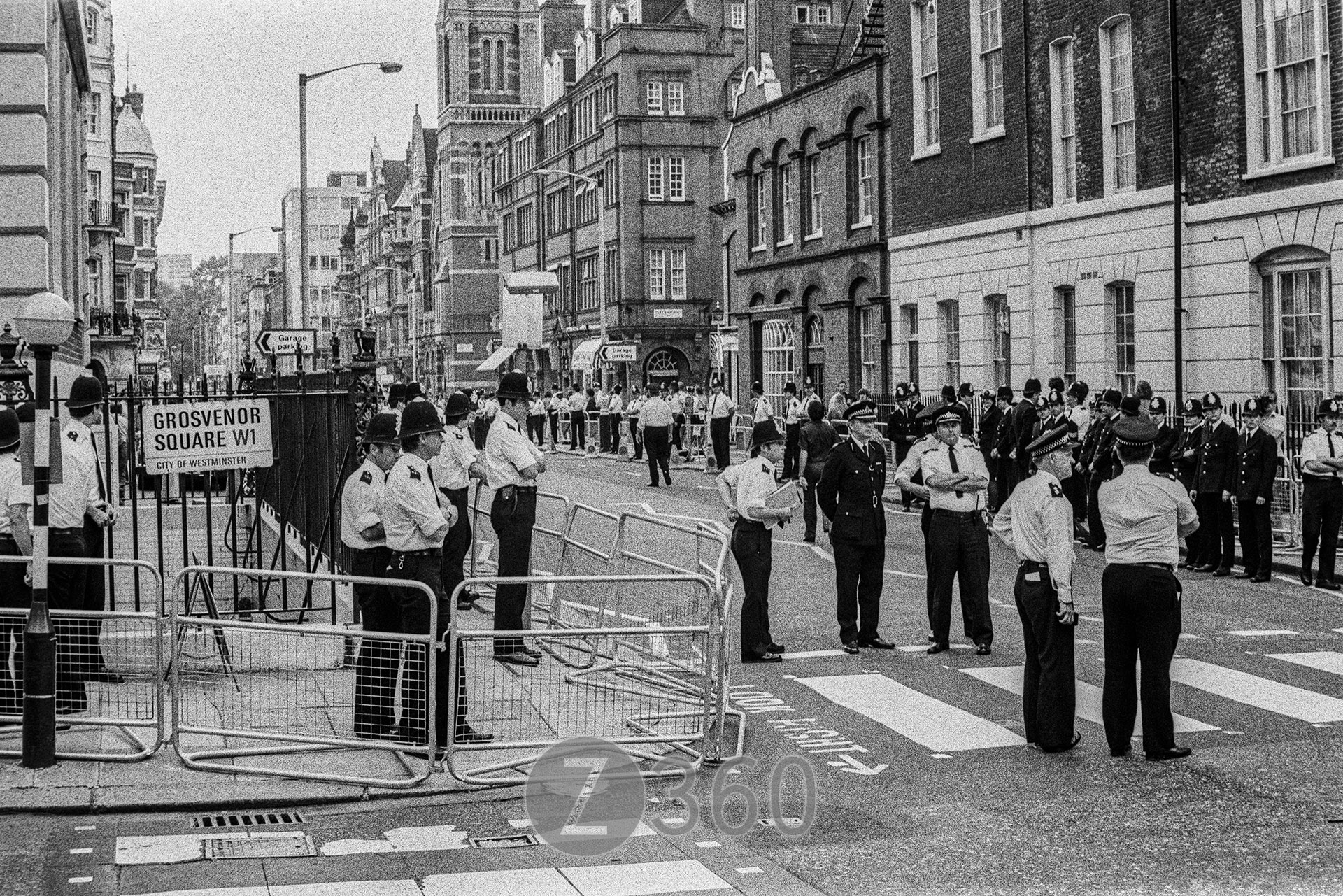 CND Anti Reagan Demo, Grosvenor Square, June 1984