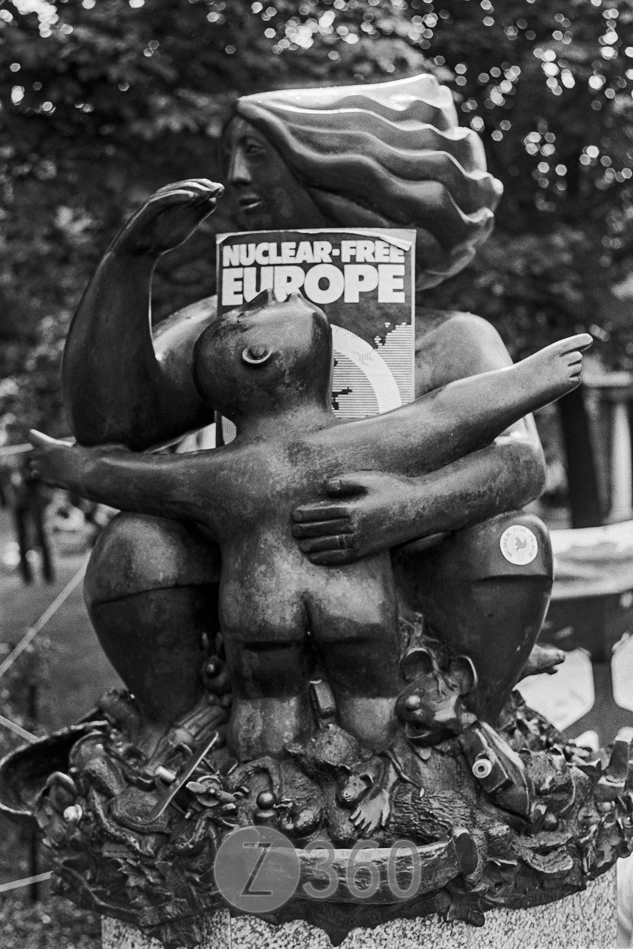 CND Anti Reagan Demo, Hyde Park, June 1984