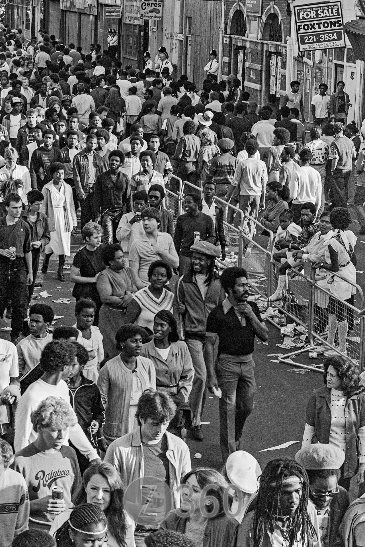 Notting Hill Carnival, London, August 1983