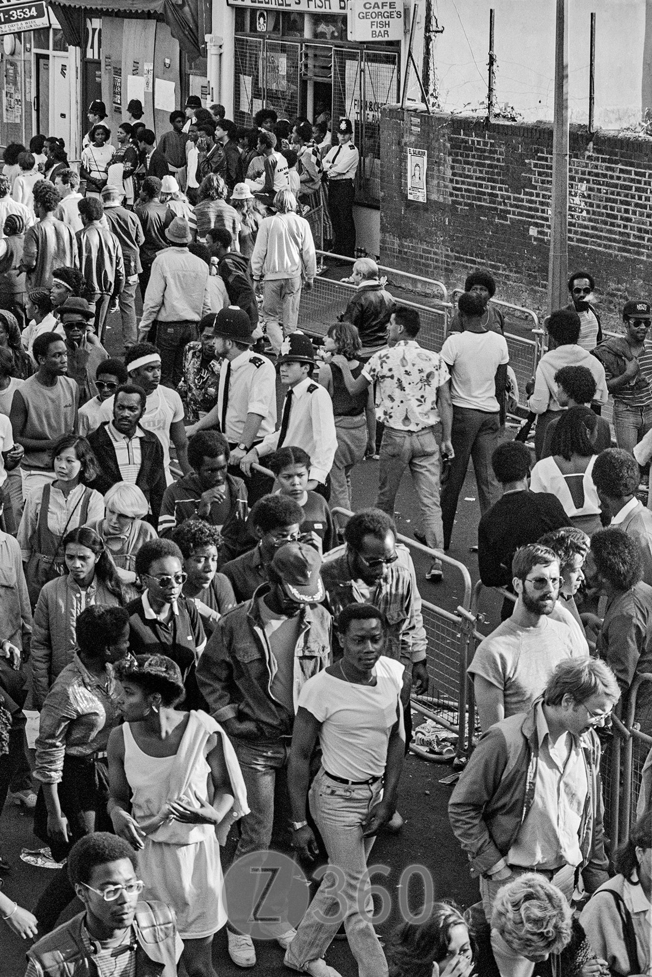 Notting Hill Carnival, London, August 1983