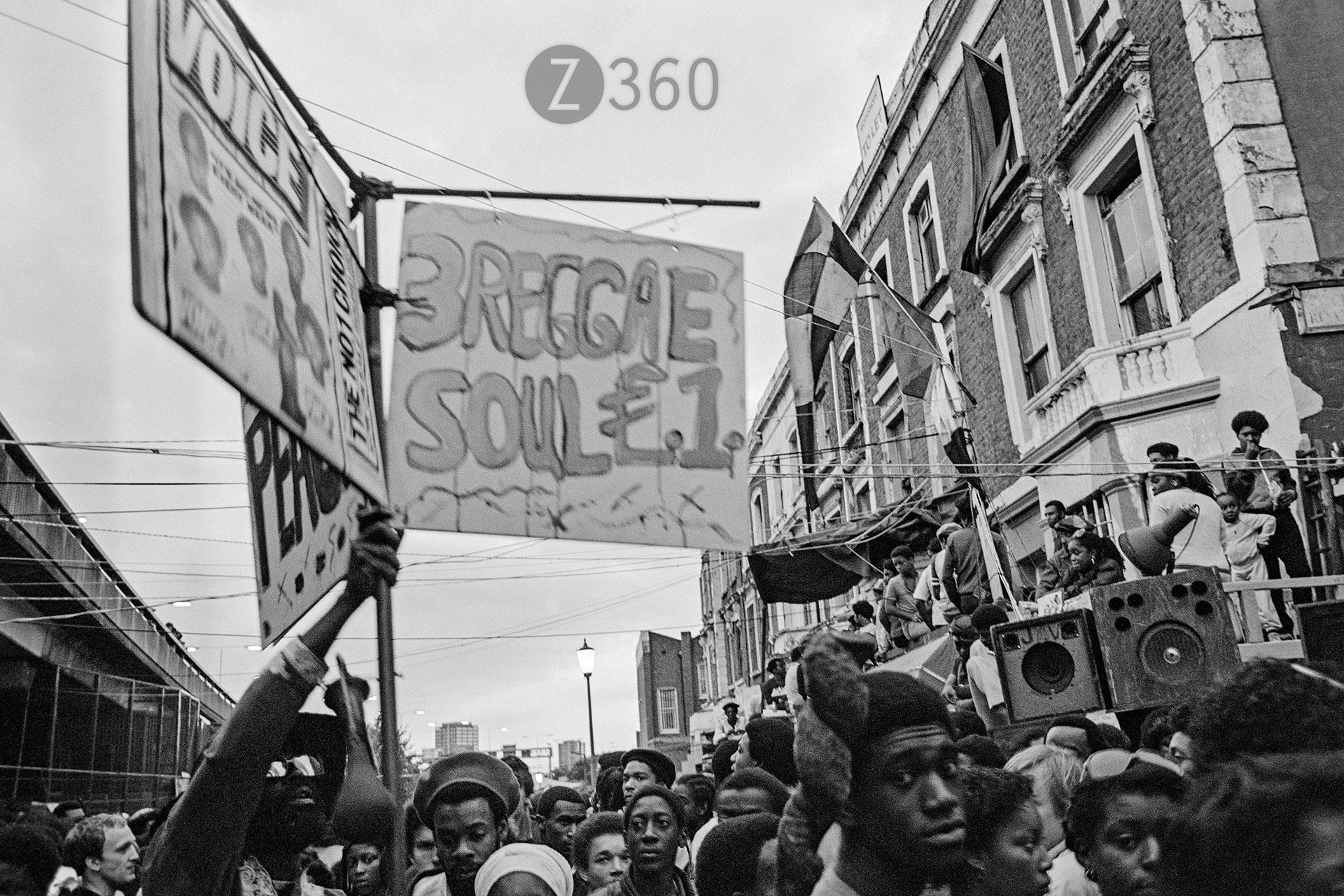 Notting Hill Carnival, London, August 1983