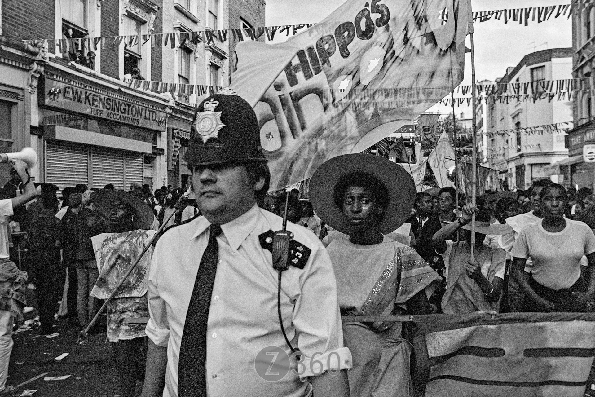 Notting Hill Carnival, London, August 1983