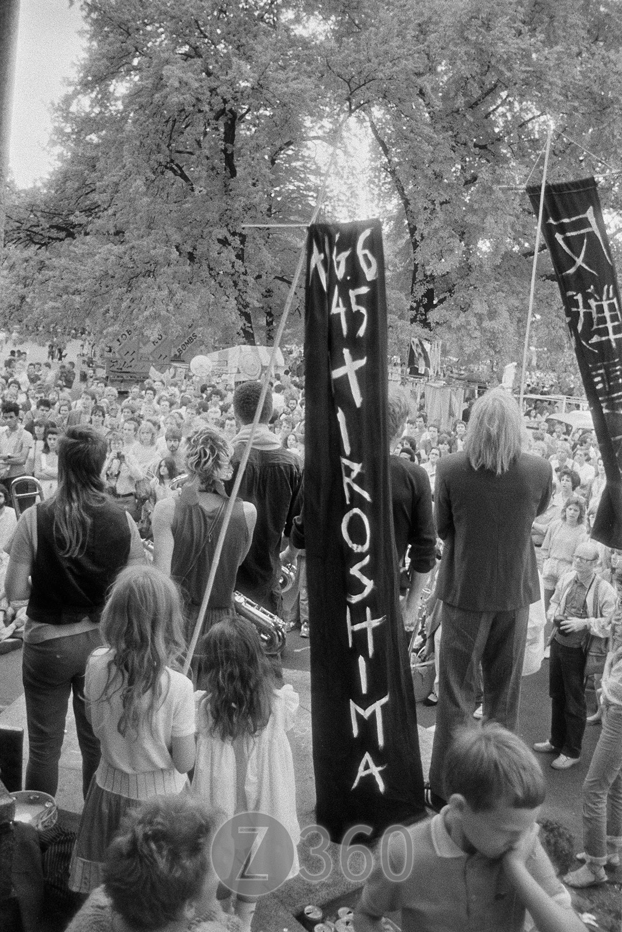 Hiroshima Day Peace Festival, Victoria Park August 1983