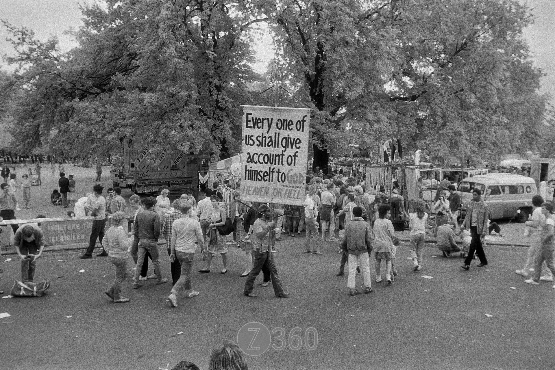 Hiroshima Day Peace Festival, Victoria Park August 1983