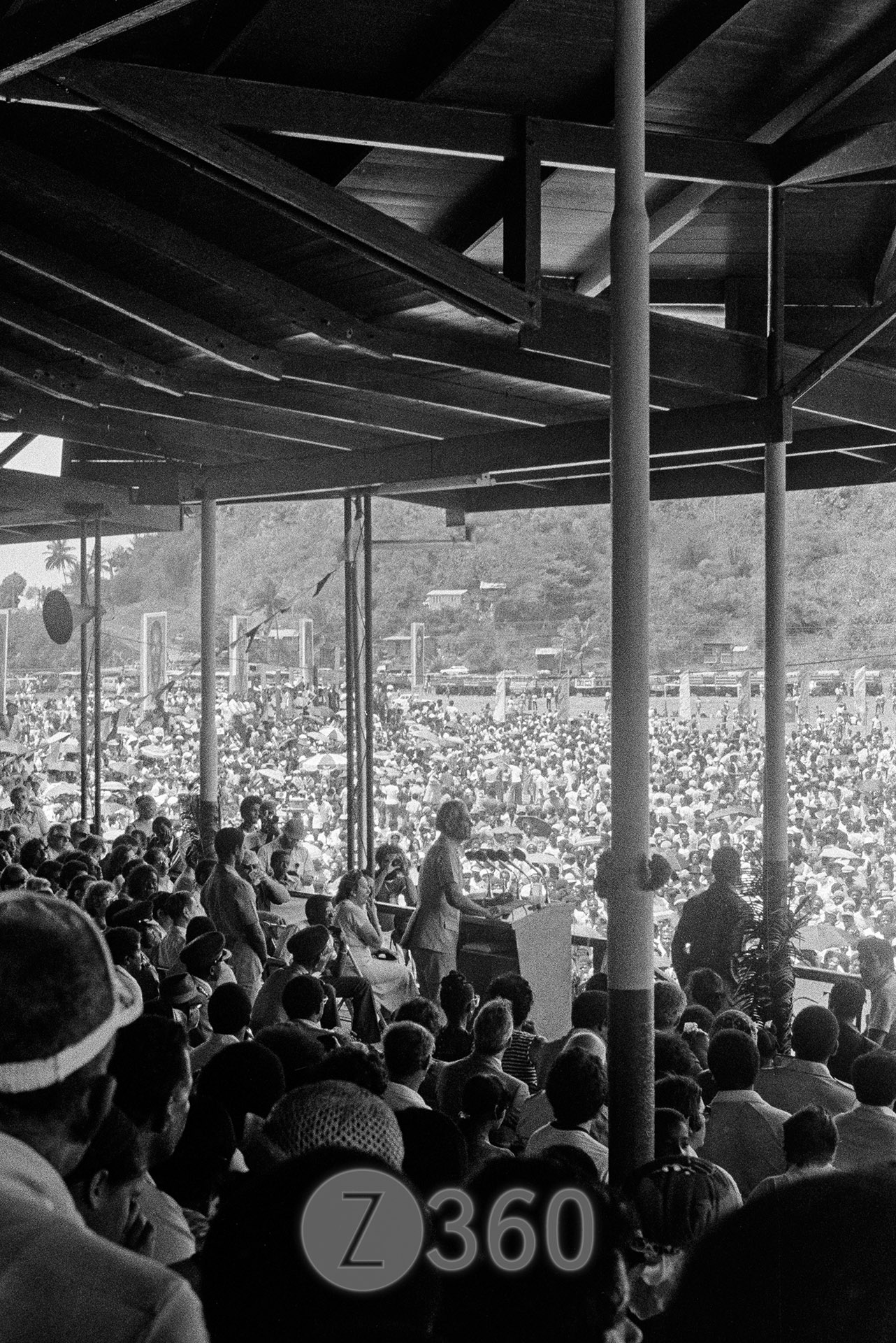 Michael Manley, Prime Minister of Jamaica speaking