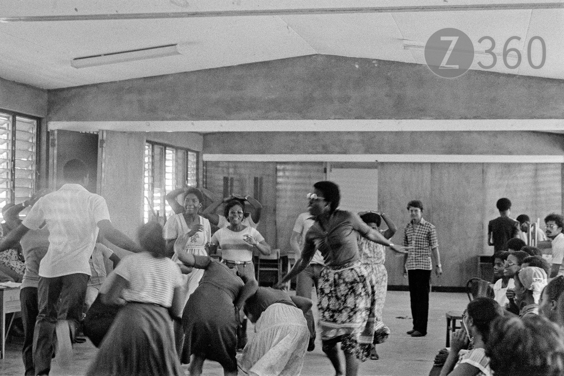 Teachers at drama workshop