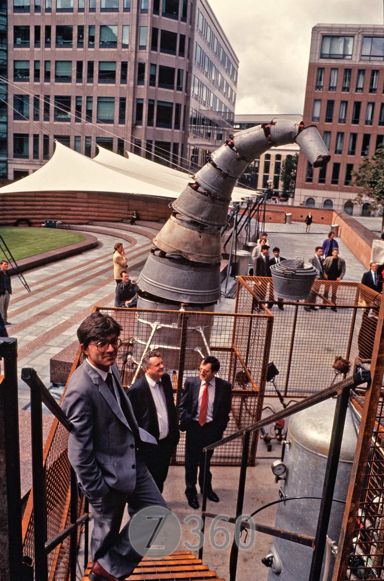 Jim Whiting at Unnatural Bodies, Broadgate London 1992