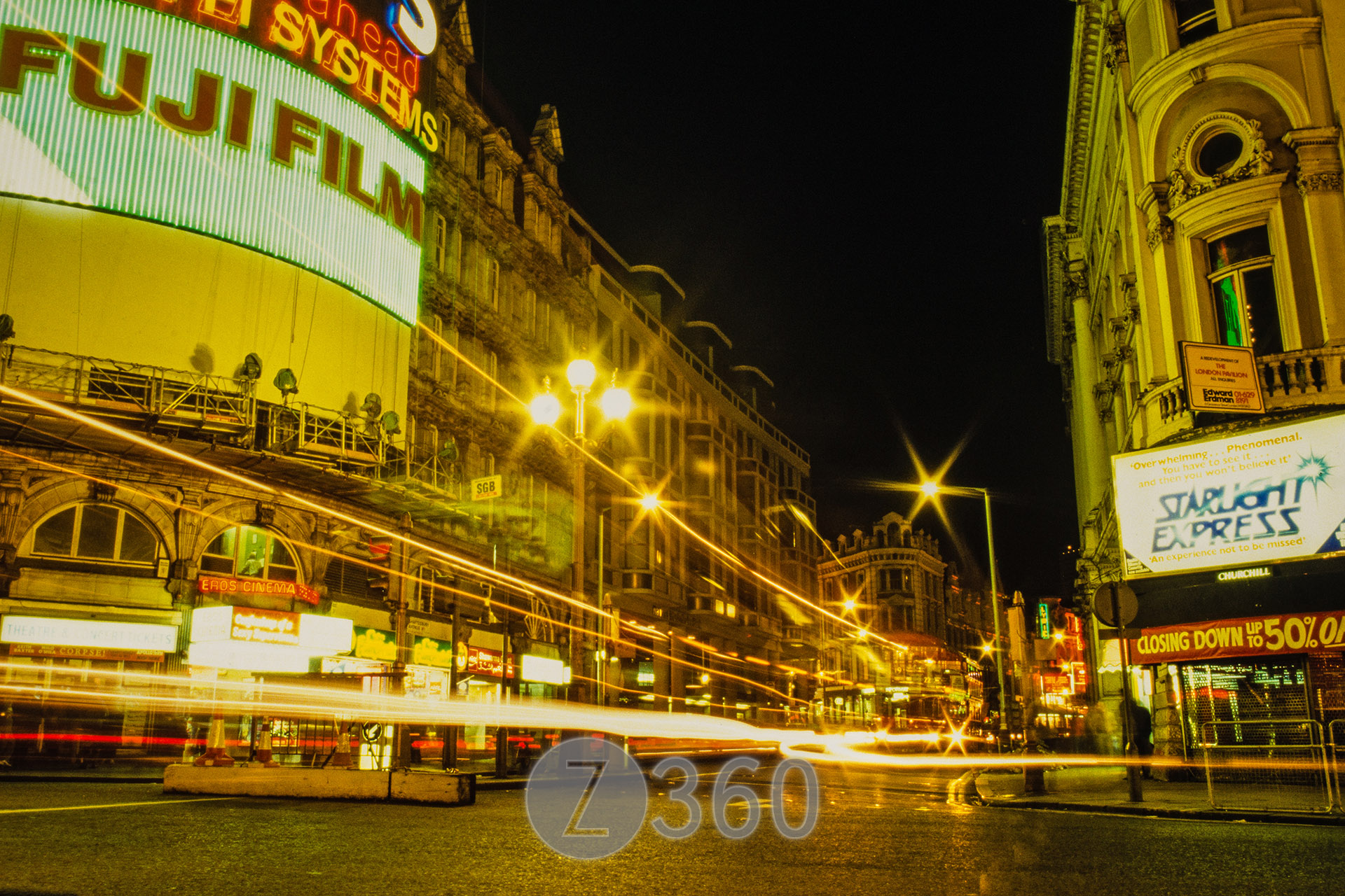 Piccadilly Circus & Shaftesbury Avenue