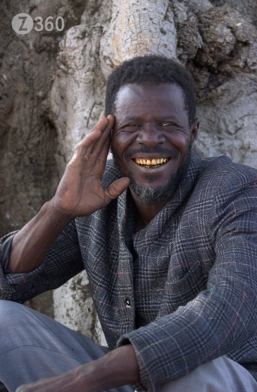 Ranger and Farmer in Ghana: 2002