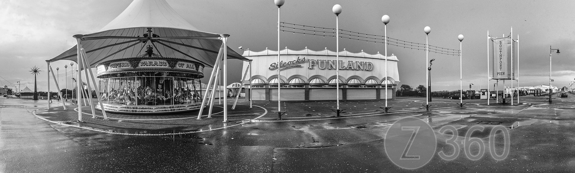 Pier Entrance panorama