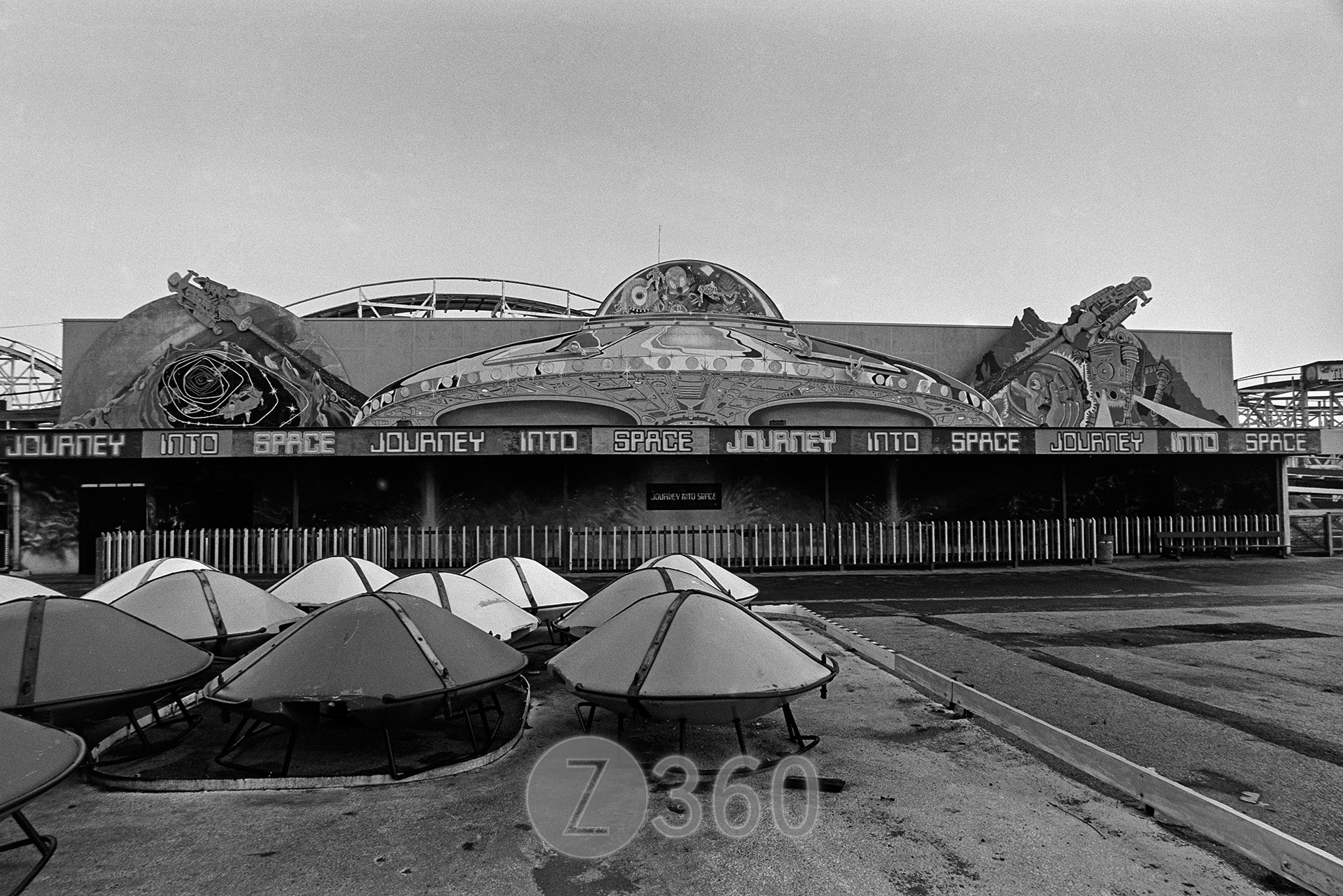 Dusty old fairgrounds