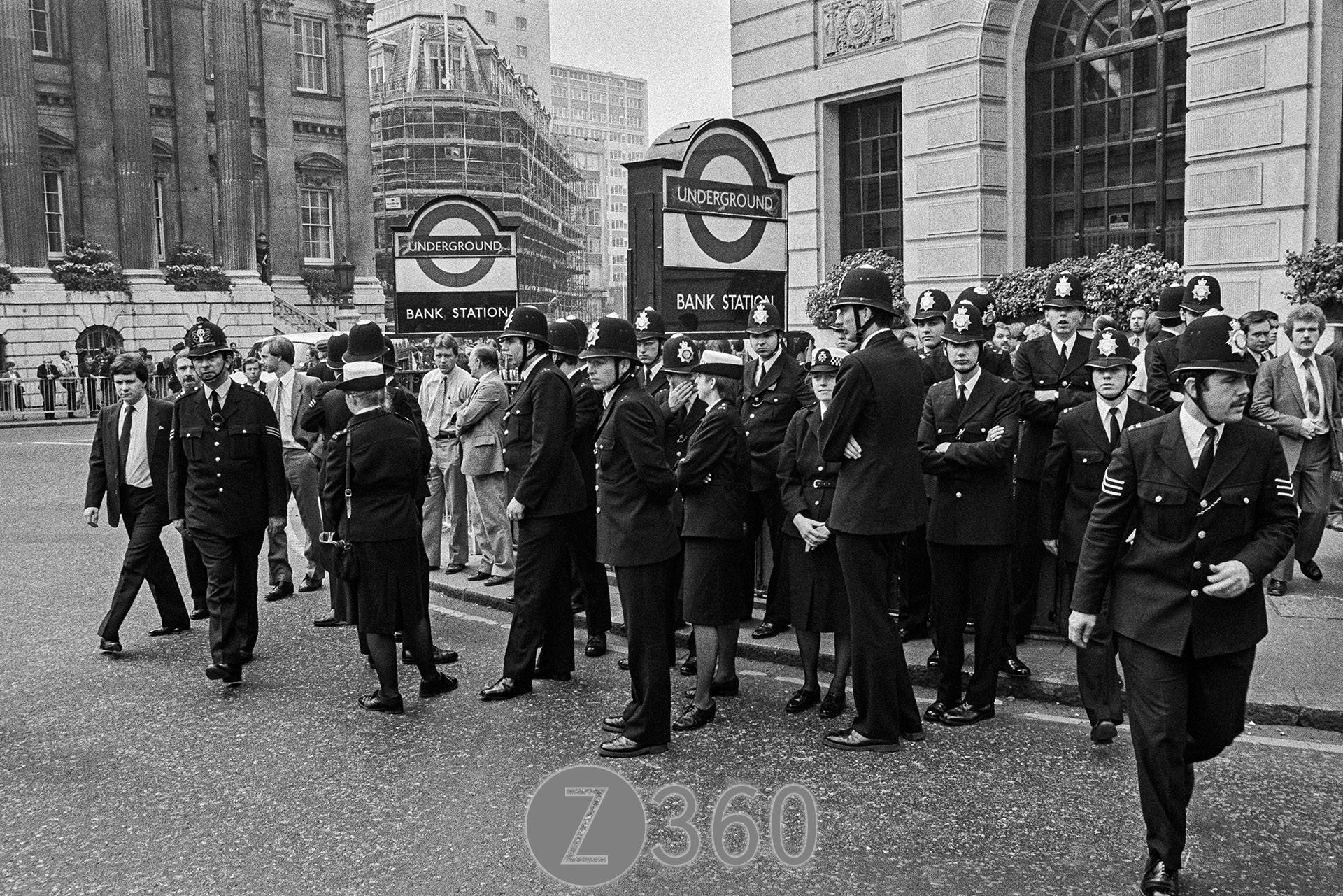 The Police assemble