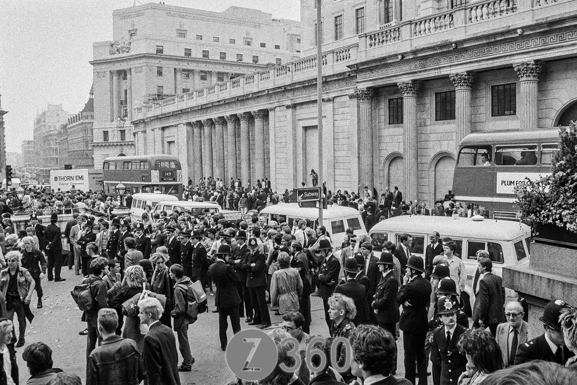 Outside The Bank of England