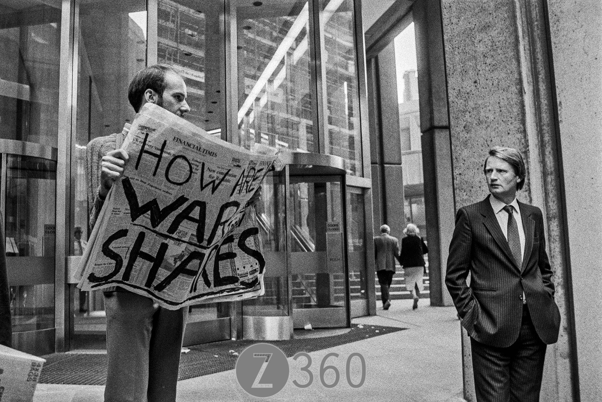 Outside the Stock Exchange - my favourite pic