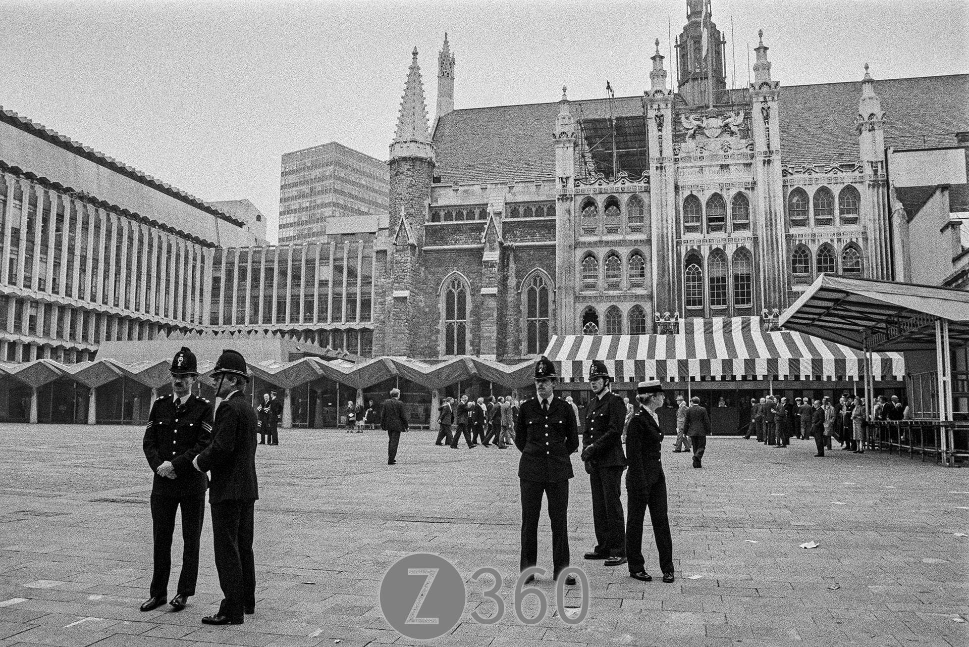 Outside Guildhall