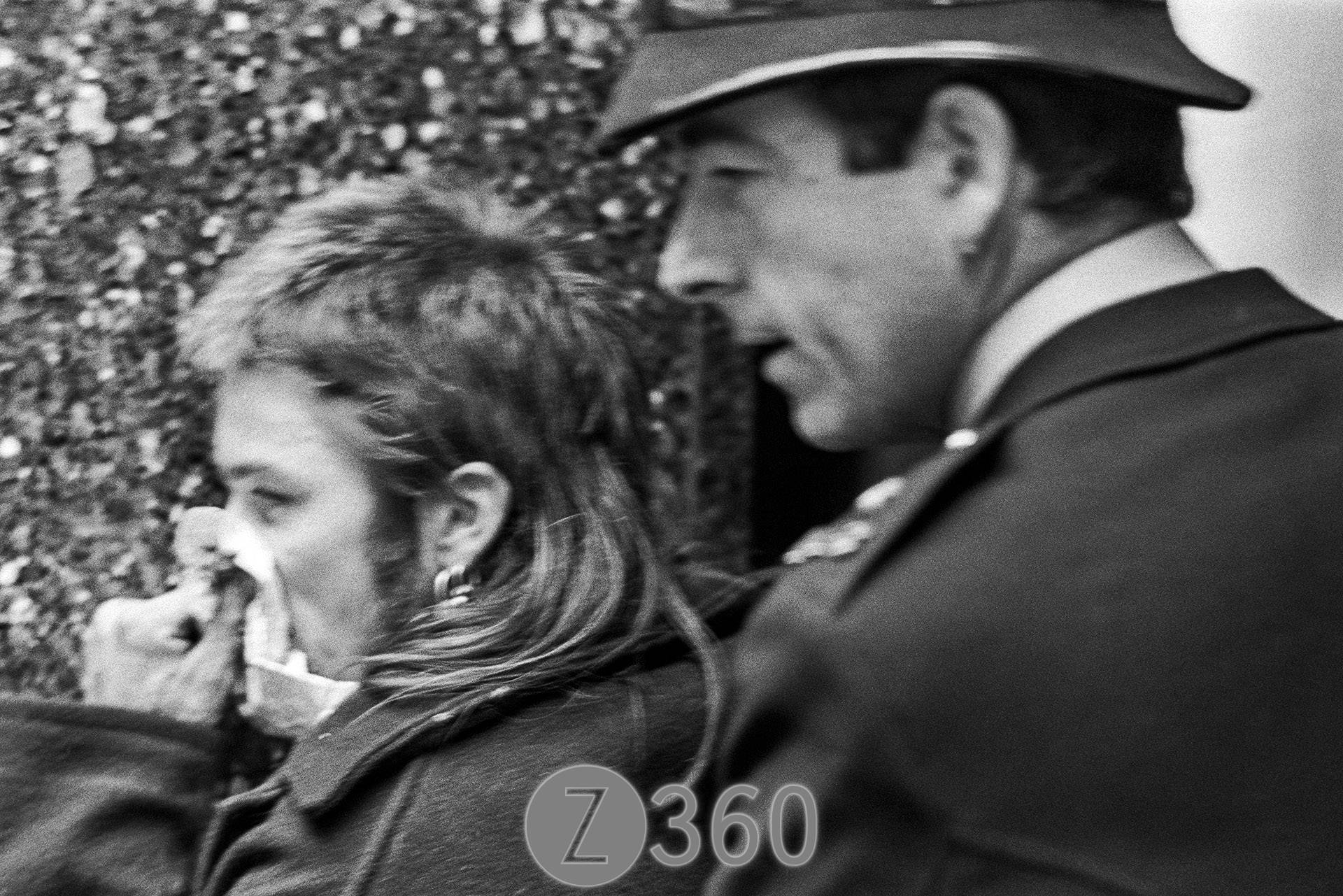 Guildhall Buildings sit down arrest
