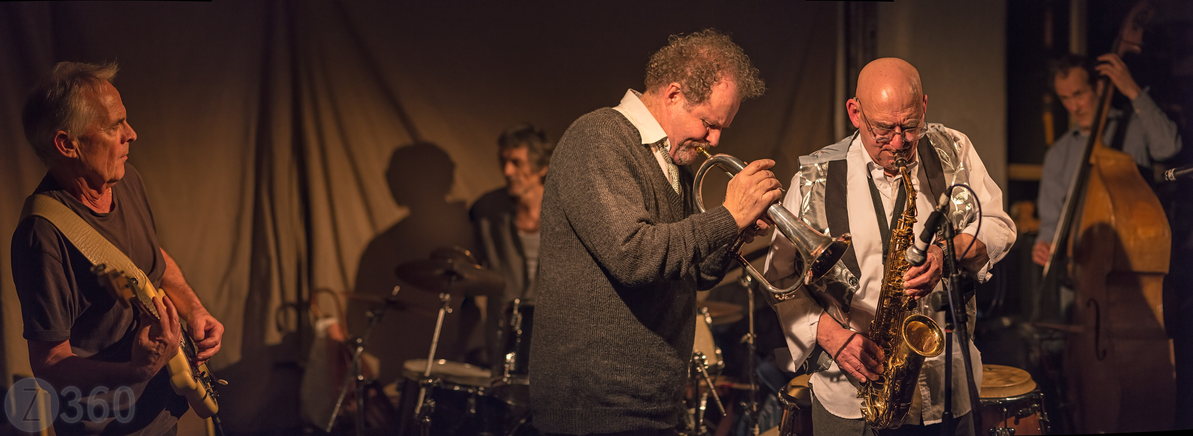 Brian Godding, Mike Figgis & George Khan