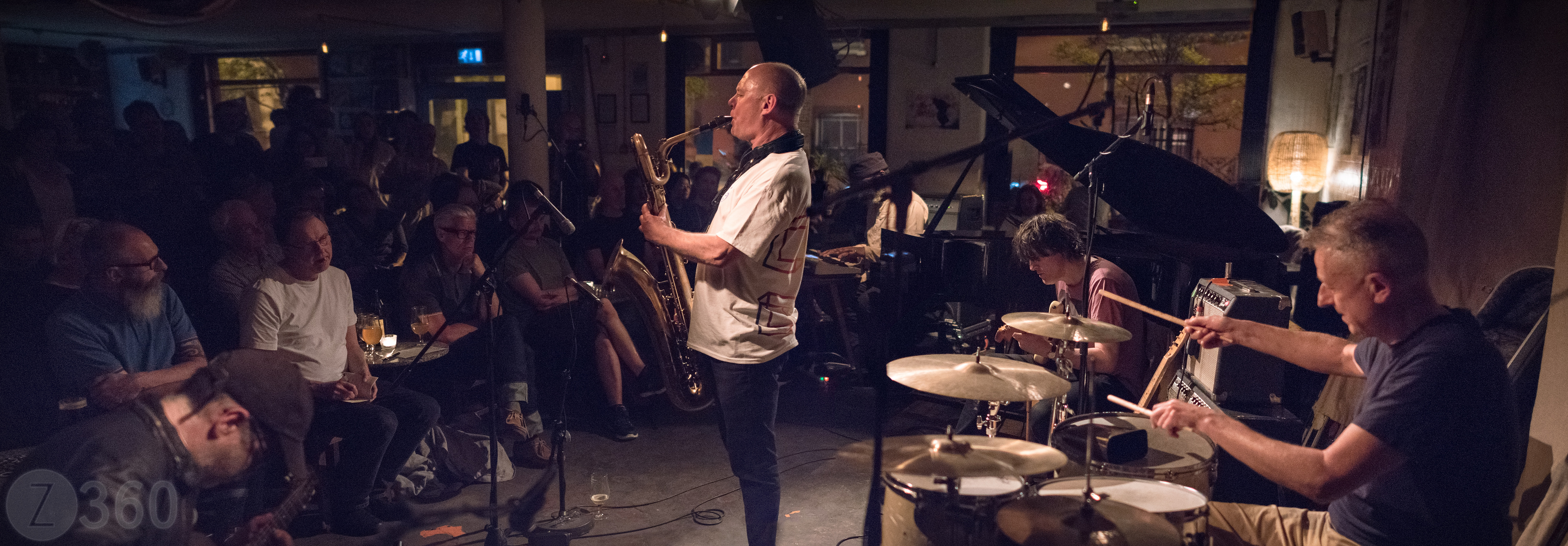 Alan Wilkinson, John Coxon, Pat Thomas, and Steve Noble