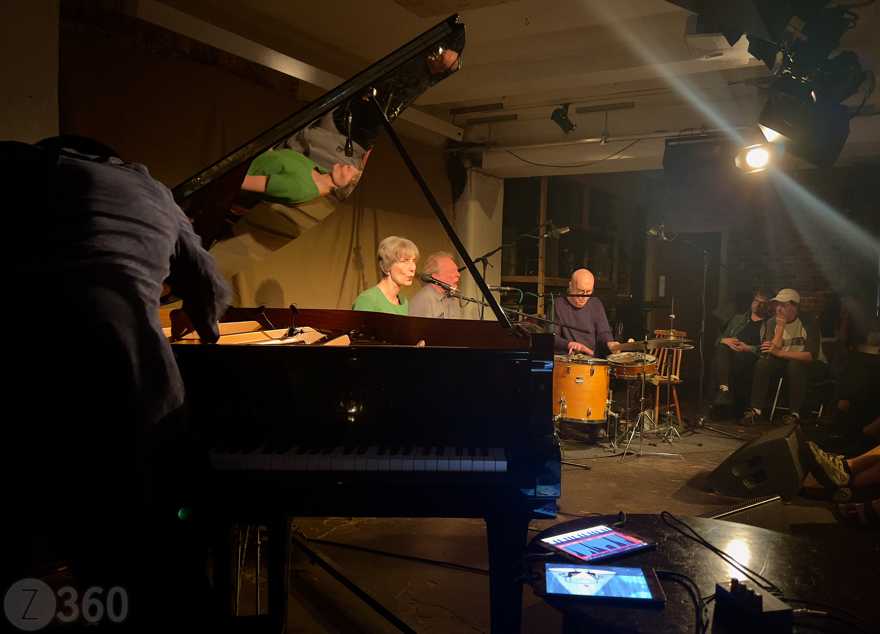 With Pat Thomas, Phil Minton, Roger Turner